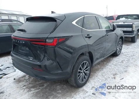 2022 Lexus Nx 250 z USA, uszkodzony, nr VIN JTJADCEZ4N5000222